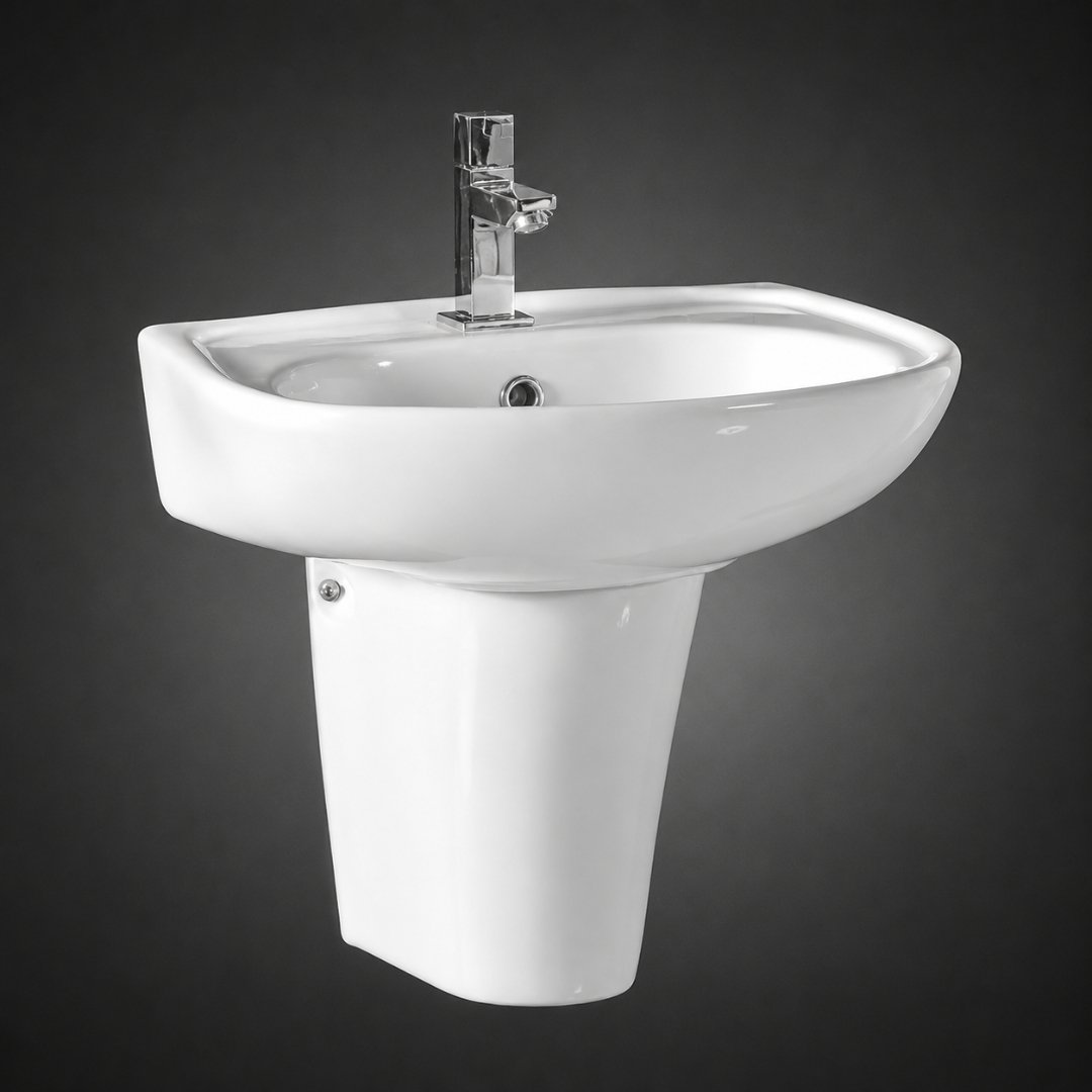 NORMUS Washbasin with Pedestal Wash Basin - My Home Studio